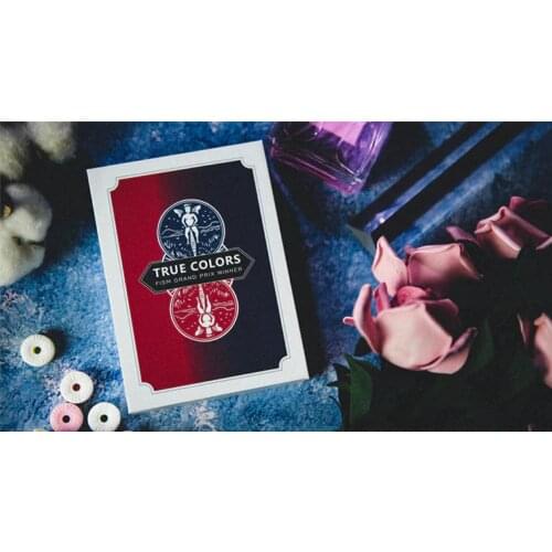 True Colors By Eric Chien & Tcc Magic Trick (Gimmick and Online Instructions) Close up Magic Props Illusions Card Magic Magician