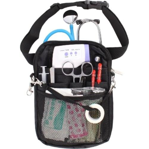 Nursing Organizer Belt Pouch Fanny Pack Multi-compartment Tape Holder Utility Waist Tool Organiser for Nurses Students