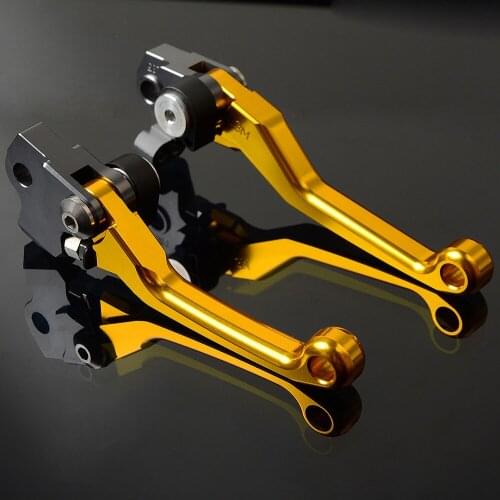 CNC For suzuki RM125 1996 1997 1998 1999 2000 2001 2002 2003 Brake Clutch Levers Dirt bike Pivot Lever