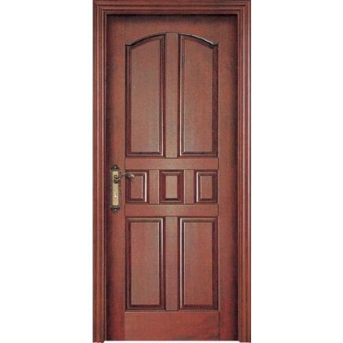 Custom traditional doors solid oak wood doors contemporary single front door interior door available F-019