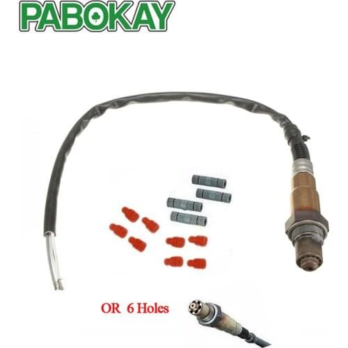 Universal Lambda Sensor 0258986602 Oxygen for Citroen Ford Hyundai Renault Volvo VW, 4 Wire O2