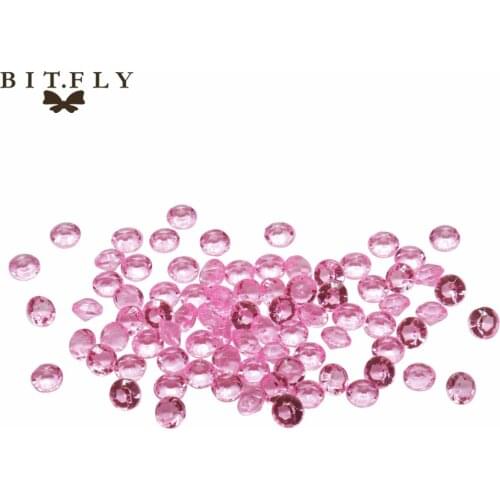 1000pcs 4.2mm Light gold / Champagne WEDDING TABLE SCATTER CRYSTALS DIAMOND DECORATION PARTY FAVROS BY FREE SHIPPING