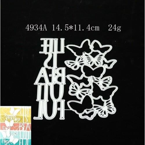 2021 Butterfly Metal Cutting Dies DIY Scrapbooking Paper Photo Album Crafts Knife Mould Cards Embossing Mold Stencils for Decor