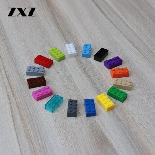 500PCS/LOT Classic Building Blocks 2x4 Educational Toys for Children Compatible with MOC Build Small Particle 3001