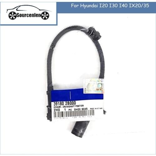 Crankshaft Position Sensor for Hyundai I20 I30 I40 IX20/35 Veloster Accent KIA Rio Carens Cerato Soul Sportage Venga 39180-2B000