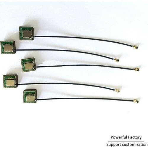 Manufacture GPS+BD 10dBi Single Feed Point Ceramic Uhf Rfid Antenna 10PCS / batch