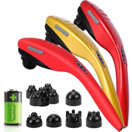 Massager Cervical Neck Waist Body Multifunctional Electric Massage Stick Massage Hammer Beating Back