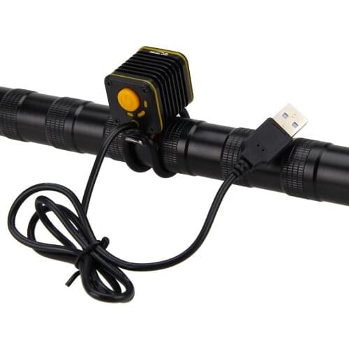 Bike Light 500 Lumen Bicycle LED Front Light Aluminum USB Charging Smart Cycling Bicycle Headlight Warning Light