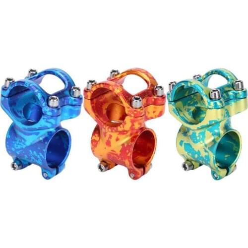 31.8x35mm Bicycle Short Handlebar Stem Ultra Light Mountain Bike Aluminum Alloy Stem Bicycle Short Handlebar Stem Bike Parts