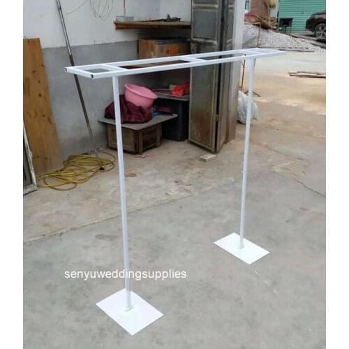 6pcs)high metal flower stand for wedding road lead senyu2280