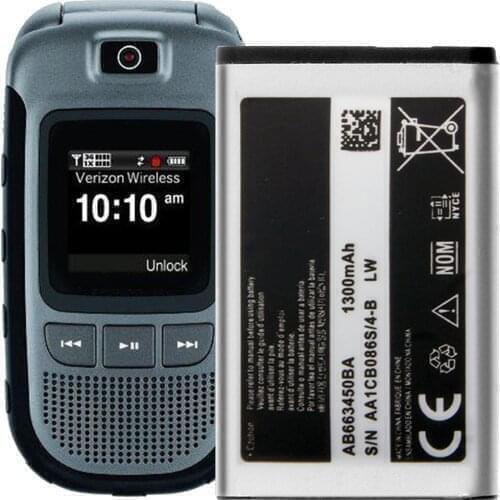 AB663450BA Battery For Samsung Convoy 4 B690V SM-B690V Battery AB663450BZ AB663450GZ Replacement Repair Part