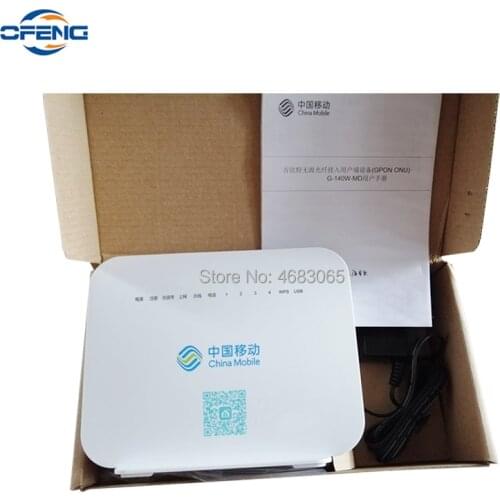 Alcatel-lucent G-140W-MD GPON ONU ONT HGU Router Mode 1GE+3FE+1Tel+Wifi Same Function as HG8546M fiber optic gpon onu