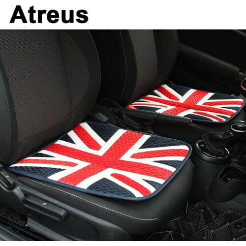 Atreus 1Pcs Breathable Car Seat England Style Cushion Covers For Lexus Honda Civic Opel astra h j Mazda 3 6 Kia Rio Ceed Volvo