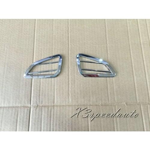 Free Shipping Chromed Inner Front UP Vent Fender Trim For Subaru Outback 2015-2017 (A TYPE)