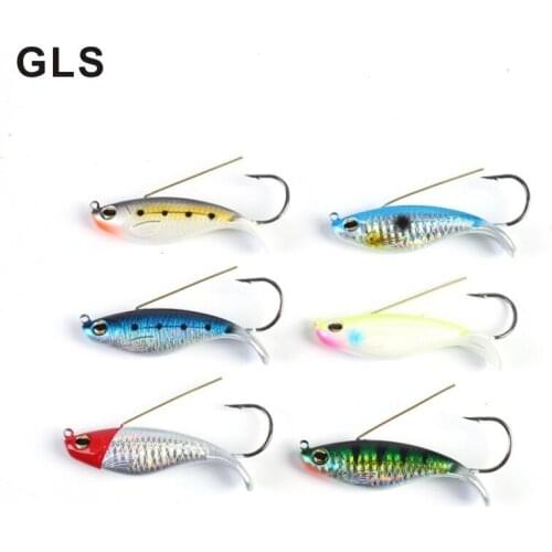 GLS brand new freshwater laser surface bright 8.5cm/21.5g color sea fishing reusable and environmentally friendly fishing bait