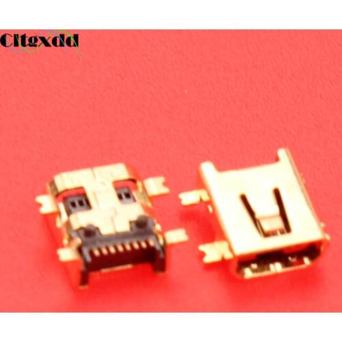 Cltgxdd 8pin Mini USB Jack socket Port Connector V3 port for Nikon Digital Camera etc 4 feet SMT 8 pin