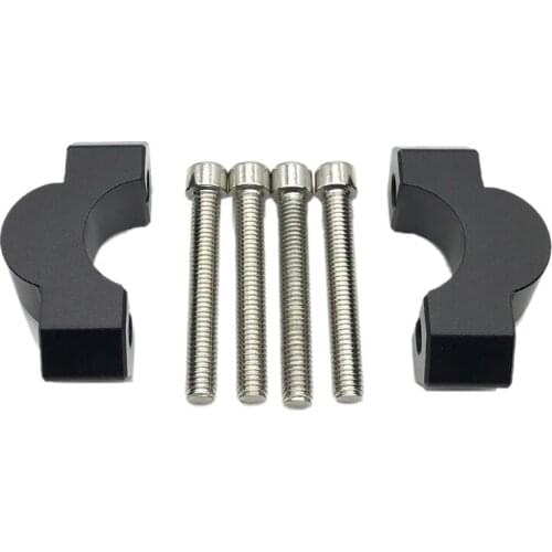 For -BMW F850GS ADV 2018 2019 2020 Motorcycle Handlebar Riser Mount Handle Clamp Handle Bar Risers Adapter Black