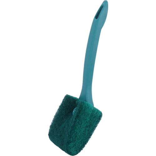 Aquarium Double‑Sided Cleaning Brush Non‑slip Handle Algae Cleaning Brush for Home