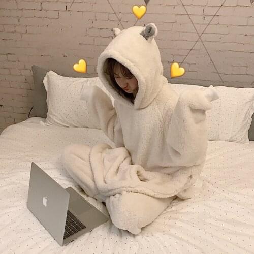 Женские плюшевые пижамы LOCZVE China At AliExpress