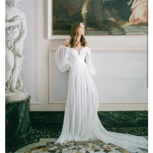 M.T.C Bridal Long Sleeve Wedding Dresses