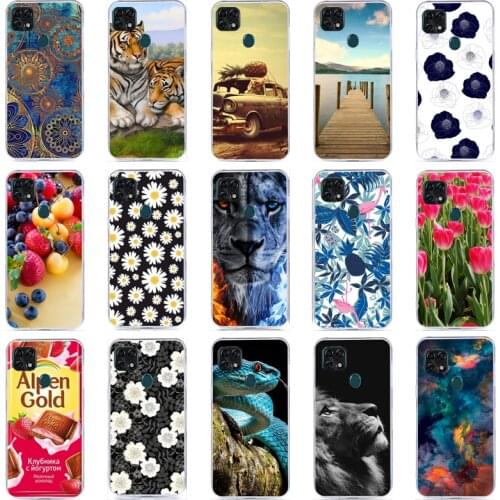 Soft Silicone For ZTE Blade 20 Smart Cover Soft TPU Cartoon Pattern Phone Case For ZTE Blade 20 Smart Bumper Coque