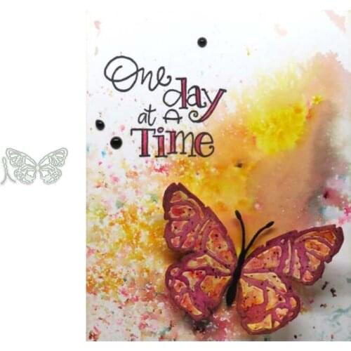 2021 New Arrival Butterfly Metal Cutting Dies Stencil Craft Die Cut Making Mould Decor Template for Scrapbooking Design Model