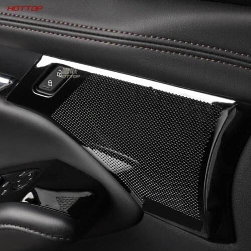 For Mazda3 Axela 2020 BP Door Speaker Cover Stereo Treble Audio Sound Trim Frame Ring Stickers Interior Styling