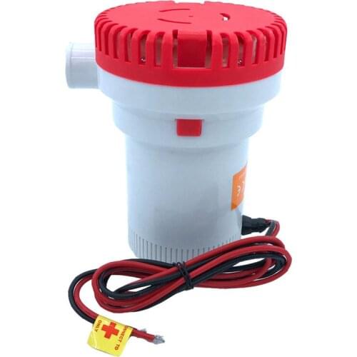 Bilge Submersible Water Pump 12V 24V 1500GPH Micro Marine Boat Seaplane Motor Homes Houseboat Aquario Filter Accessories