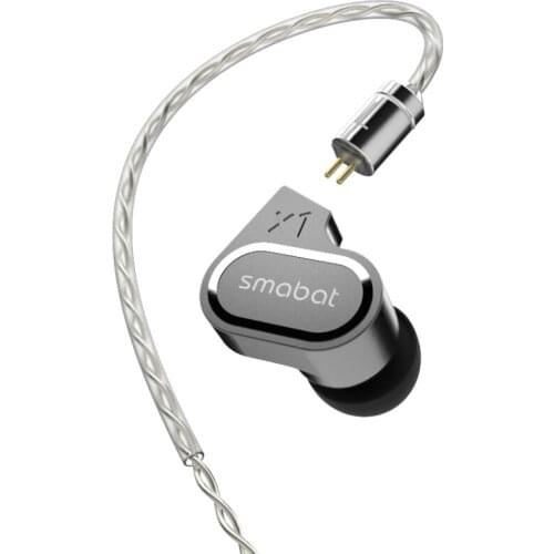 Smabat X1 Metal CNC 6mm Tweeter+10mm Woofer Driver Unit In-ear Monitor With Manual Tuning Controller Sport Music IEM NC0 ST-10s