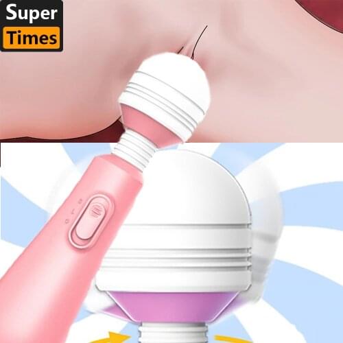 Av Vibrator Wand Tumbler Masturbation Device Clitoris Stimulation Vibrating Orgasm Sex Toys for Women Couples Dildo Vibrators