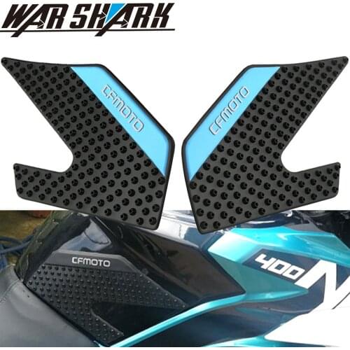 Motorcycle Protector Anti slip Tank Pad Sticker Gas Knee Grip Traction Side Decals For CFMOTO 400NK 650NK NK400 NK650 CF650TR