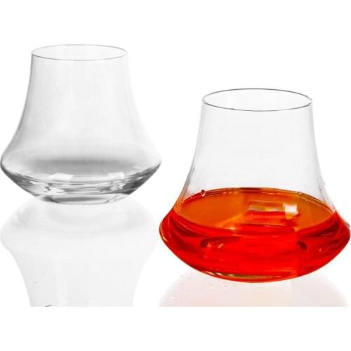 1PCS 300ml New Design Whiskey Glass Wine Crystal Cup Drinking Water Transparent Creative Gift Bar Hostel Restaurant