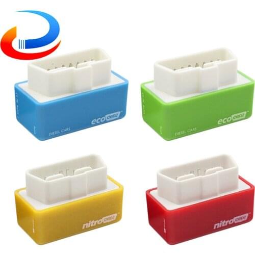 Nitro OBD2 ECO OBD2 15% Fuel Save More Tuning Box NitroOBD2 Power ECU Chip Eco OBD2 For Diesel Benzine Gasoline Car Plug&Driver