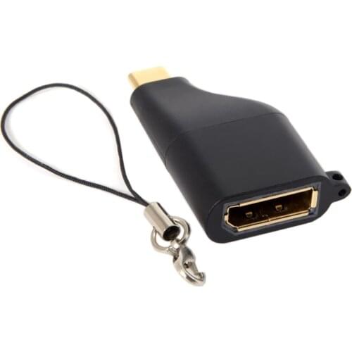 USB3.1 USB-C Type C to Displayport Converter Adapter 4K 2K with Chain for Laptop Tablet & mobile Phone