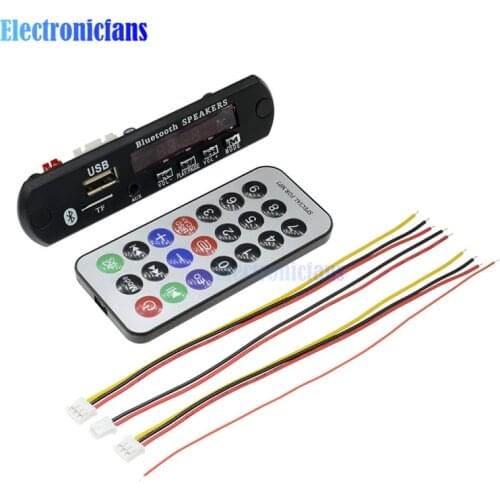 Car Bluetooth MP3 Sound Card Decoder Board 12V 3.5A UX Bluetooth MP3 Decoder Board Bluetooth Module MP3 Decoder Board ZTV-M011BT