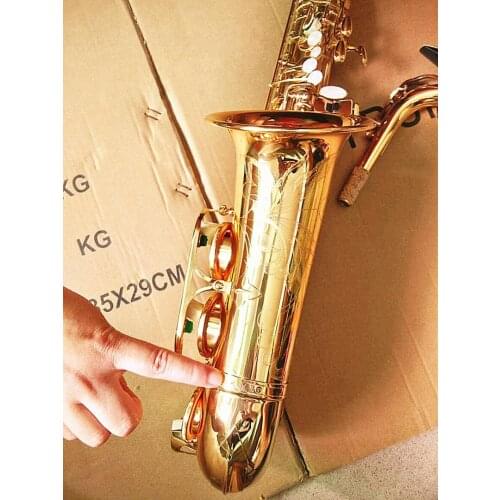 Quality Saxophone Alto sax Golden Mark VI E Flat professional-Grade music instruments Brass and Case