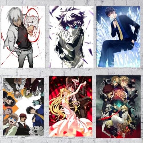 Kekkai Sensen Blood Blockade Battlefront Retro Poster Canvas Painting Anime Posters Wall Decor Wall Art Picture Home Decor