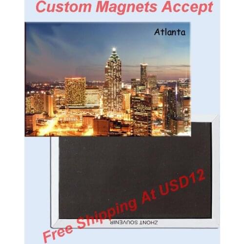 USA Travel Magnets Gifts Home Decor Stickers,Atlanta Magnet 5741 Memorabilia Gift