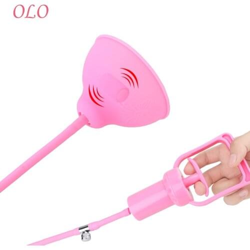 OLO Nipple Sucker Sex Toy for Woman Clitoris Stimulator Vacuum Pump Breast Enlarge Massager Breast Enhancer Vibrator