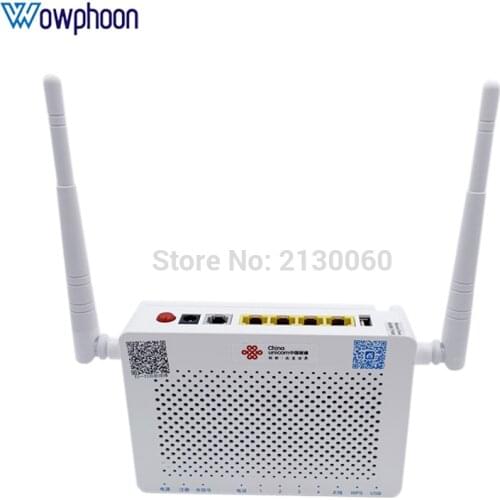 New Arrival ZTE GPON ONU ONT F663NV3A 1GE+3FE+1Voice+1USB+WIFI 2.4G FTTH Fiber Modem, English Firmware Optical Network Terminal