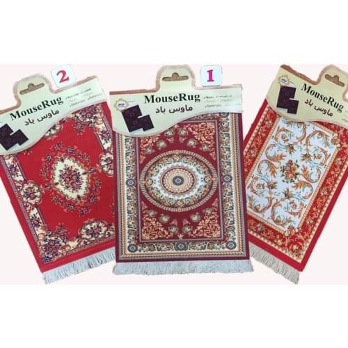 Mairuige Persian Carpet Color Personality Rubber Mouse Pad Real Hair Home Decoration Notebook PC Game Pad 270X180MM