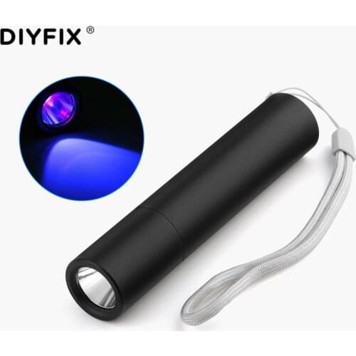 Portable Mini LED Flashlight UV Lamp Green Oil Fast Curing LED Light Phone Logic Board CPU NAND Chip Repair Tool Nail Art Dryer
