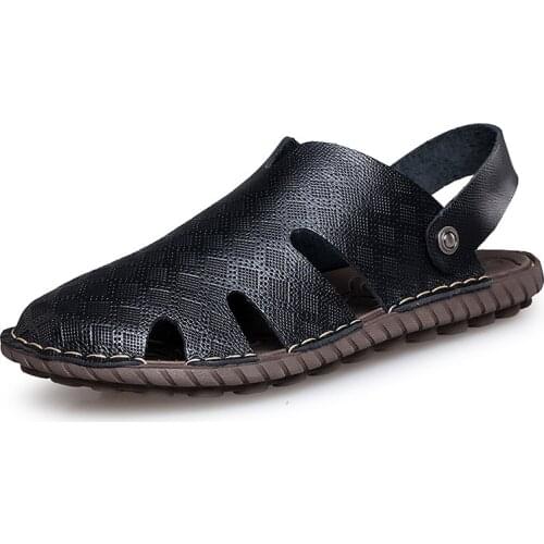 Summer sandals breathable fashion two wear travel mens sandals mens casual sandals mens beach sandals
