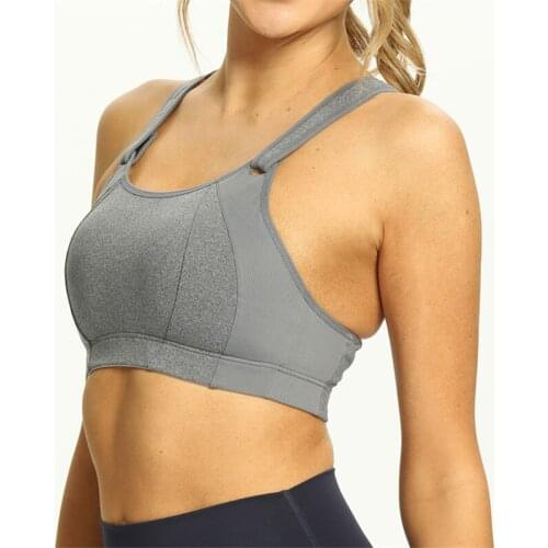 New Plus Size Underwear Breast feeding Bra Full Large Cup Seamless Wireless Sport Vest Women Bras Plus Size Brassiere 95EFG