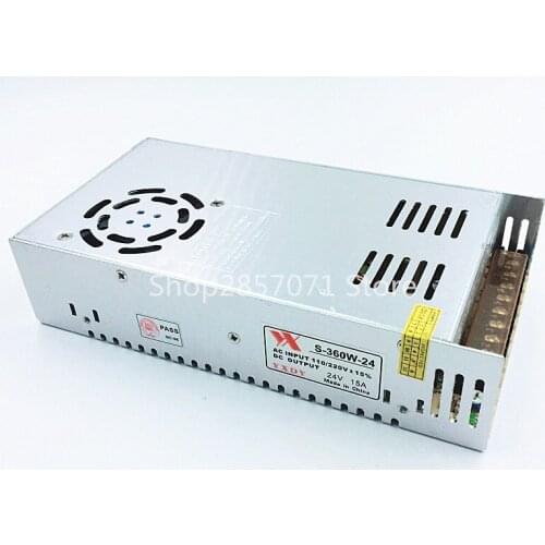 24V 15A 360W Switching Power Supply Driver for LED Strip AC 100-240V Input to DC 24V free shipping