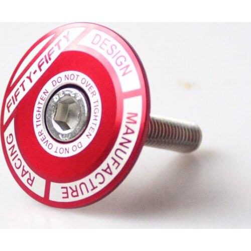 Bicycle Aluminum Alloy Bowl Set MTB Road Bike Headset Top Cover With Screws