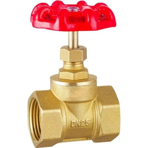1/2" DN15 DN20 DN25 DN32 DN40 Globe valve brass Female thread Shut-off valve steam high temperature hard seal stop valve