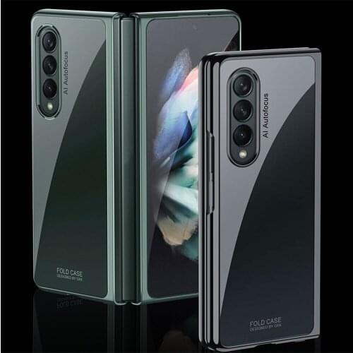 Protective Cover Shell Shockproof Phone Cover Folding Screen Matte Hard Case Phone Shell for Samsung Z Fold3 Phone Accessories