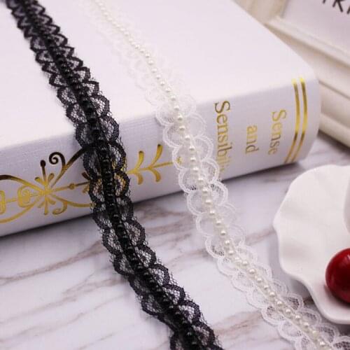 Women Collar Lace Polyester Lace Ribbon Trim Blouse Dress Sewing Accessories Home Textile DIY Decorations 20/40mm, 1.8m(2 Yards)