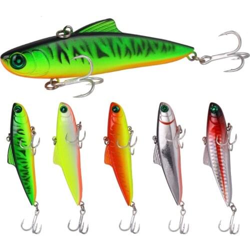 1PCS VIB Full Swimming Sinking Fishing Lure Long Shot Minnow Wobbler Hard Bait 21g Artificial Fishing Bass Diving Swivel Bait